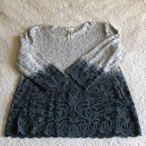 Anthropologie Meadow Rue Lace Top (Medium)